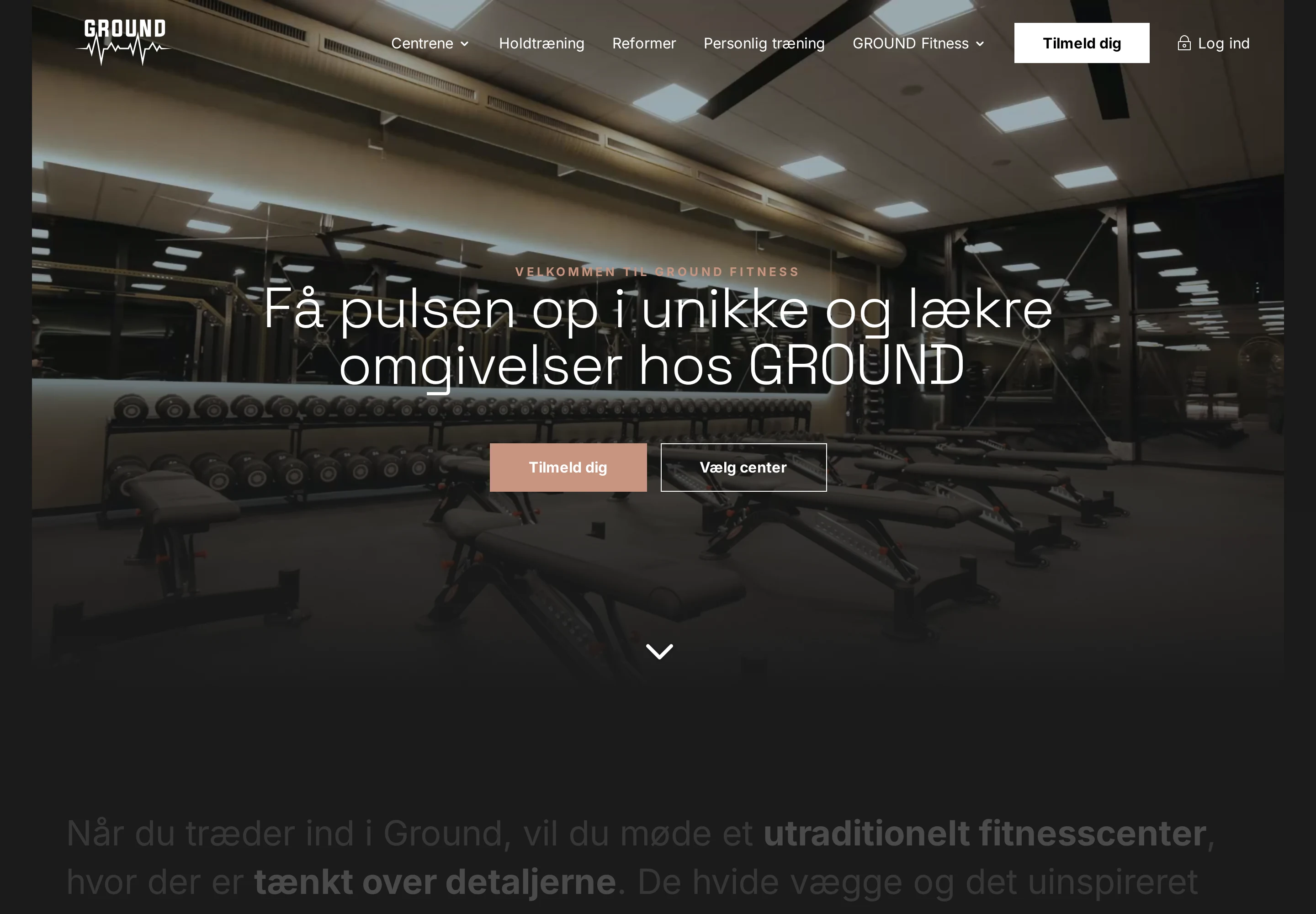 Ground — hjemmeside